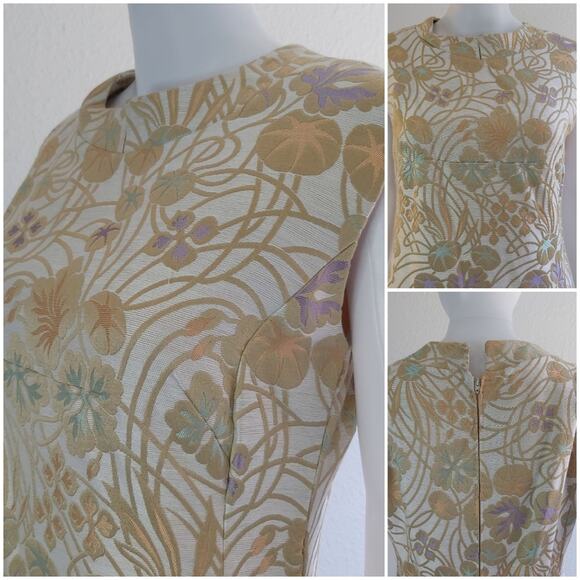 Vintage I.MAGNIN Countess Alexander Dress & Jacket Set Size Medium - Picture 4 of 11